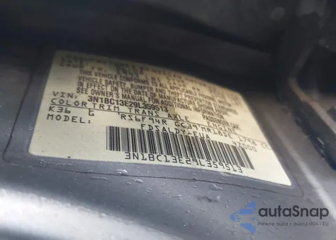 2009 Nissan Versa 1.8S из США, поврежденный, VIN 3N1BC13E29L359513